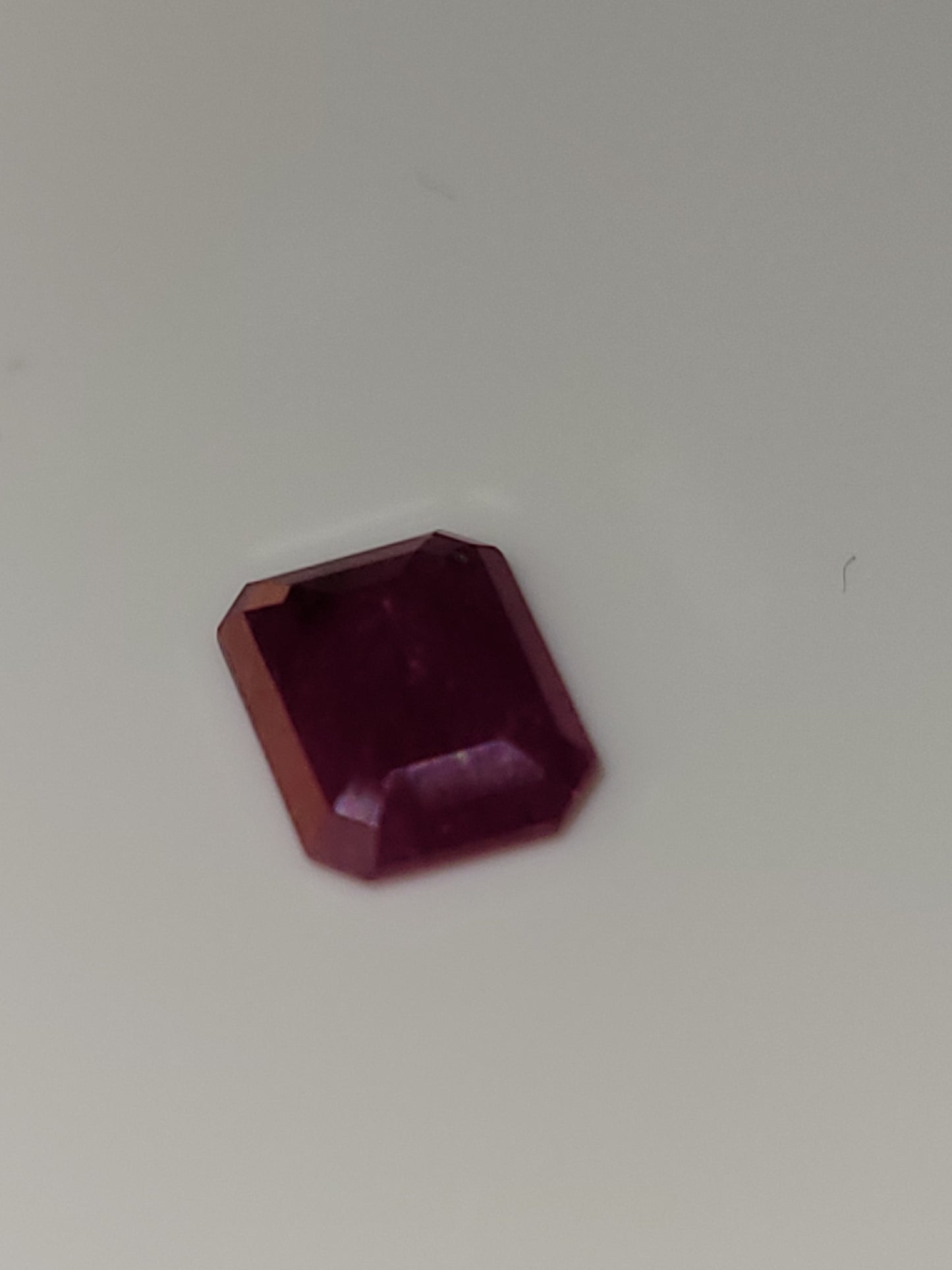 1.44 Ct. Emerald-Cut Mozambique Ruby