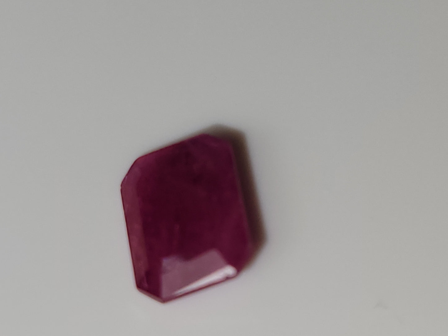1.44 Ct. Emerald-Cut Mozambique Ruby
