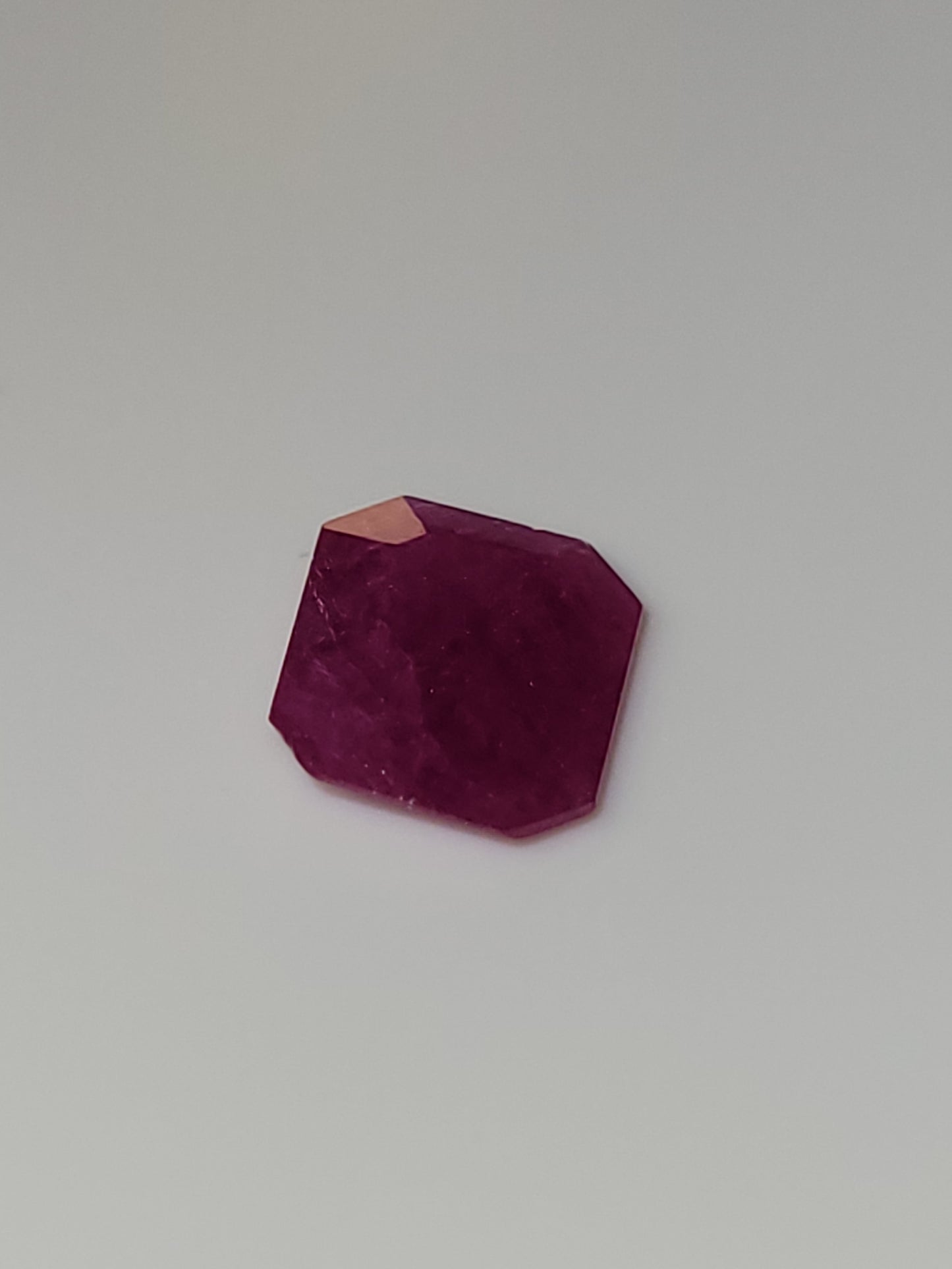 2.065 Ct. Emerald-Cut Mozambique Ruby