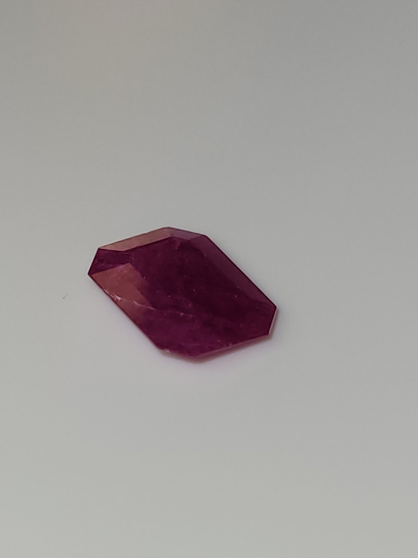 2.065 Ct. Emerald-Cut Mozambique Ruby