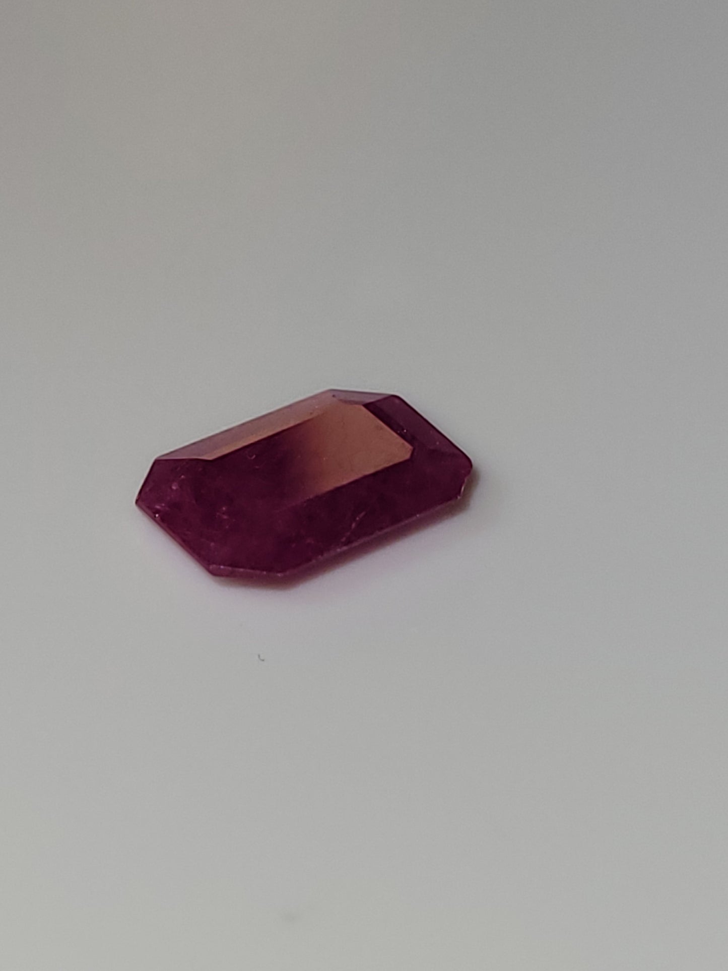 2.065 Ct. Emerald-Cut Mozambique Ruby
