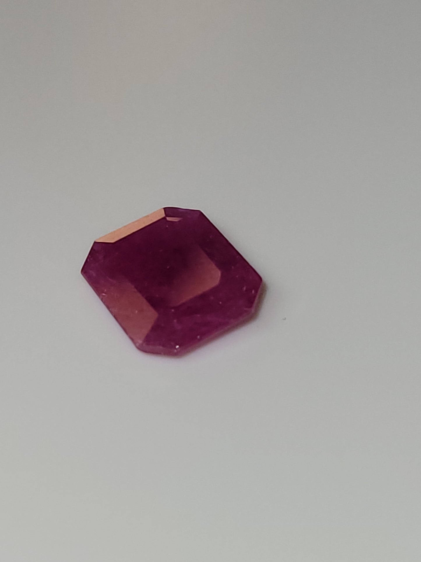 2.065 Ct. Emerald-Cut Mozambique Ruby