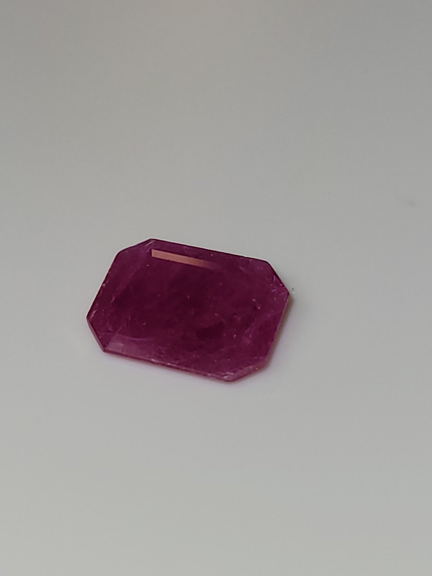 2.065 Ct. Emerald-Cut Mozambique Ruby