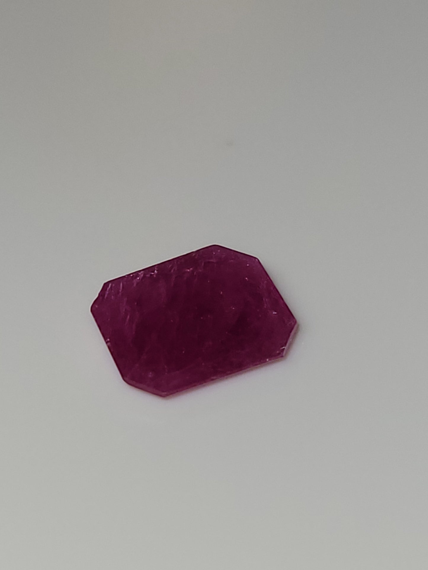 2.065 Ct. Emerald-Cut Mozambique Ruby