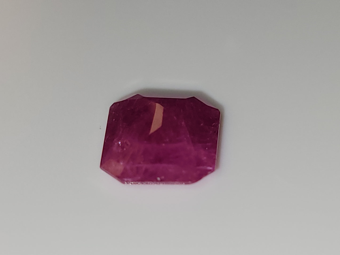 2.065 Ct. Emerald-Cut Mozambique Ruby