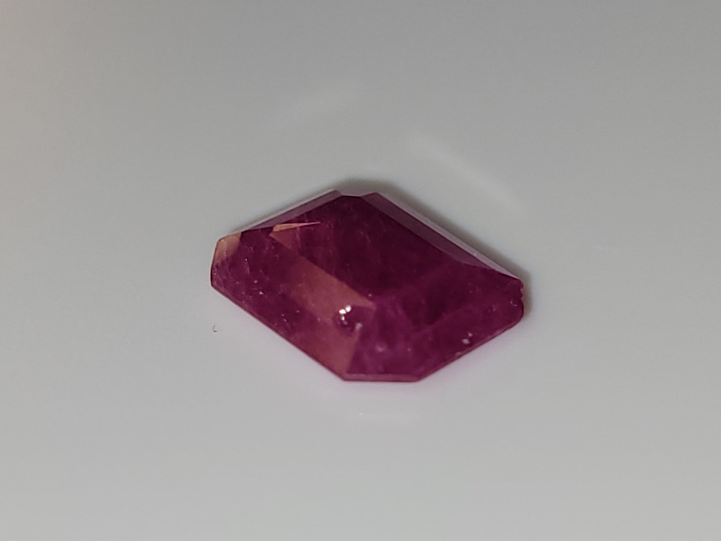 2.065 Ct. Emerald-Cut Mozambique Ruby