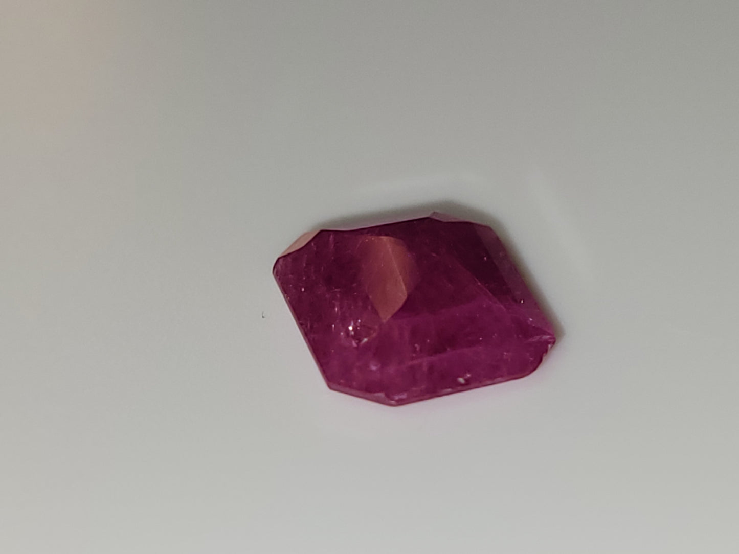 2.065 Ct. Emerald-Cut Mozambique Ruby