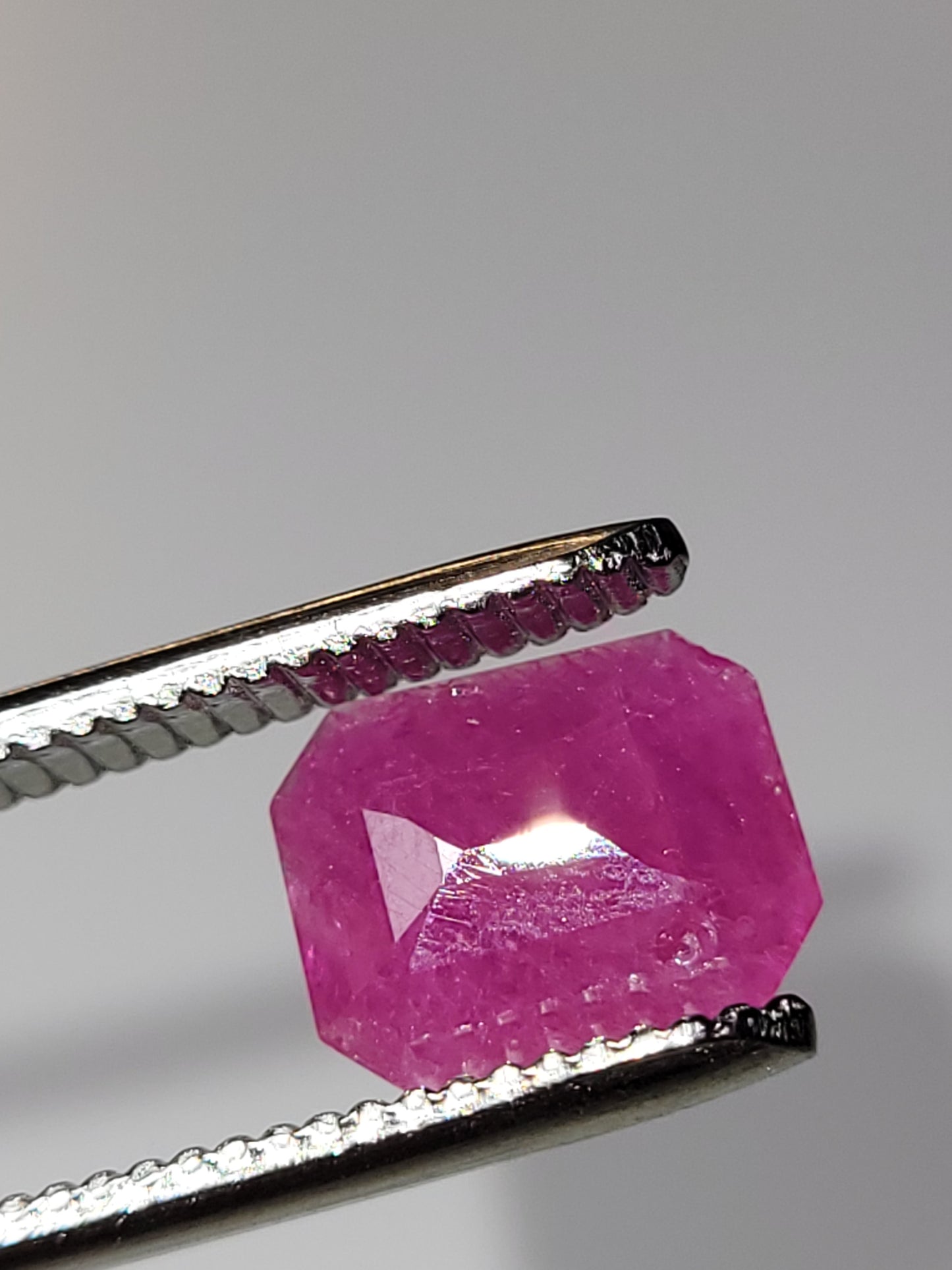 2.065 Ct. Emerald-Cut Mozambique Ruby