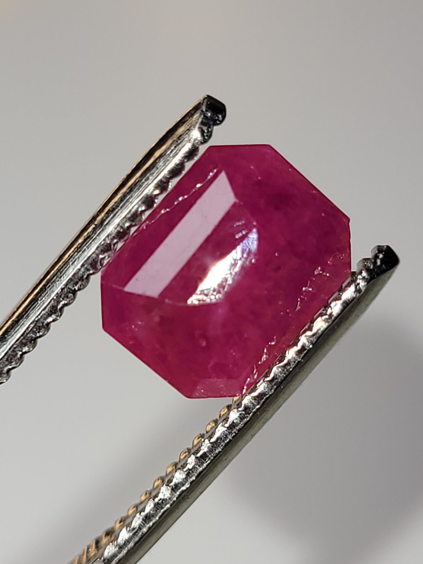 2.815 Ct. Emerald-Cut Mozambique Ruby