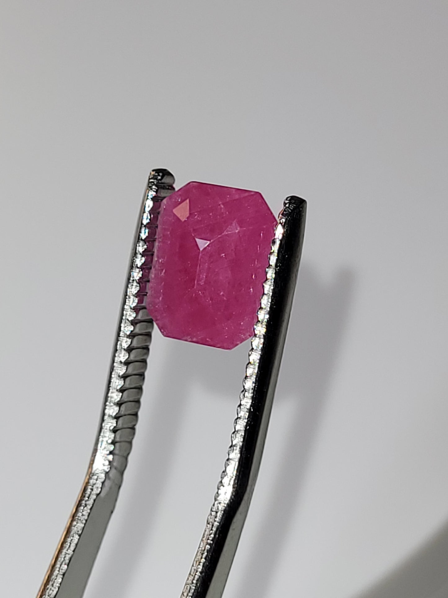 2.44 Ct. Emerald-Cut Mozambique Ruby