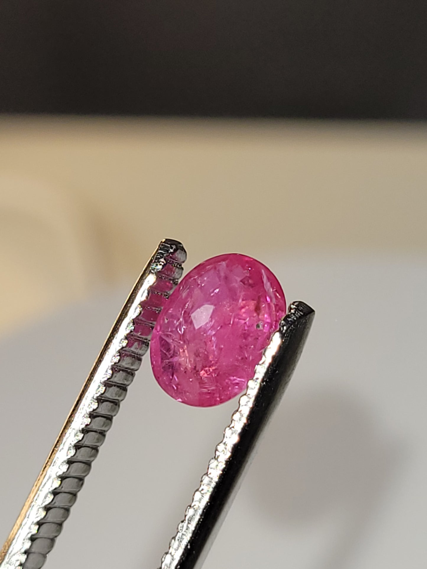 1.685 Ct. Oval-Cut Mozambique Ruby