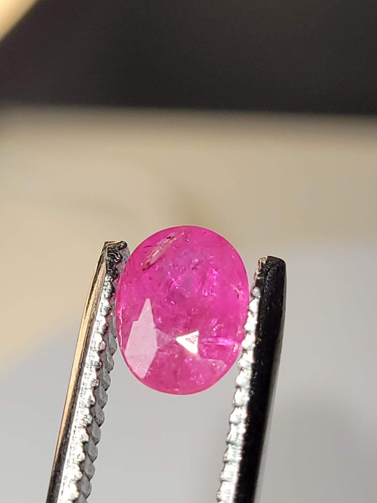 1.685 Ct. Oval-Cut Mozambique Ruby