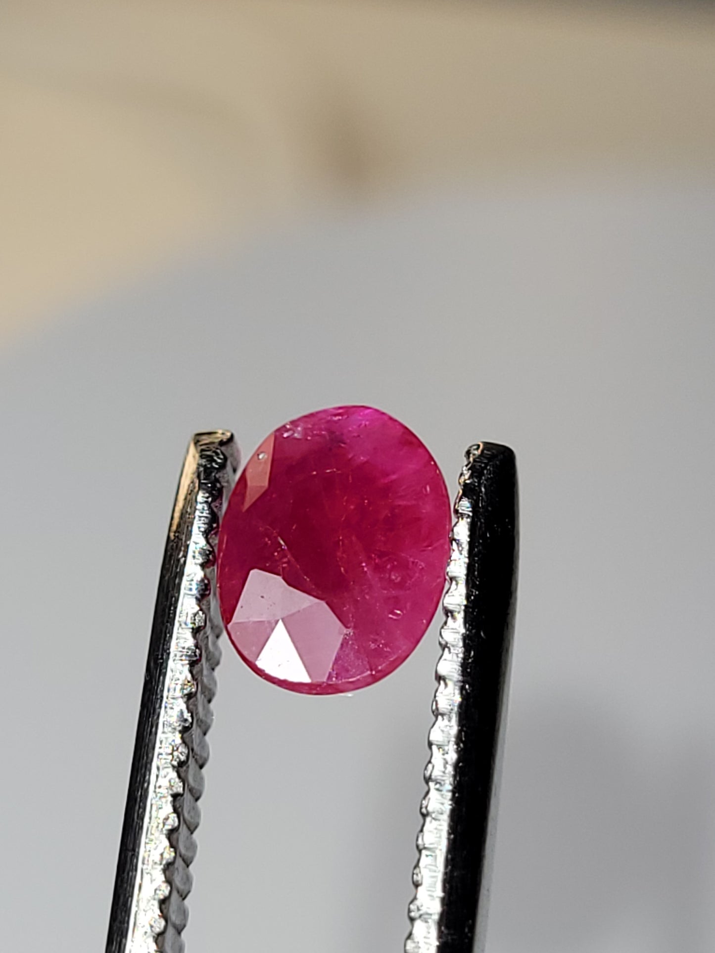 1.165 Ct. Oval-Cut Mozambique Ruby