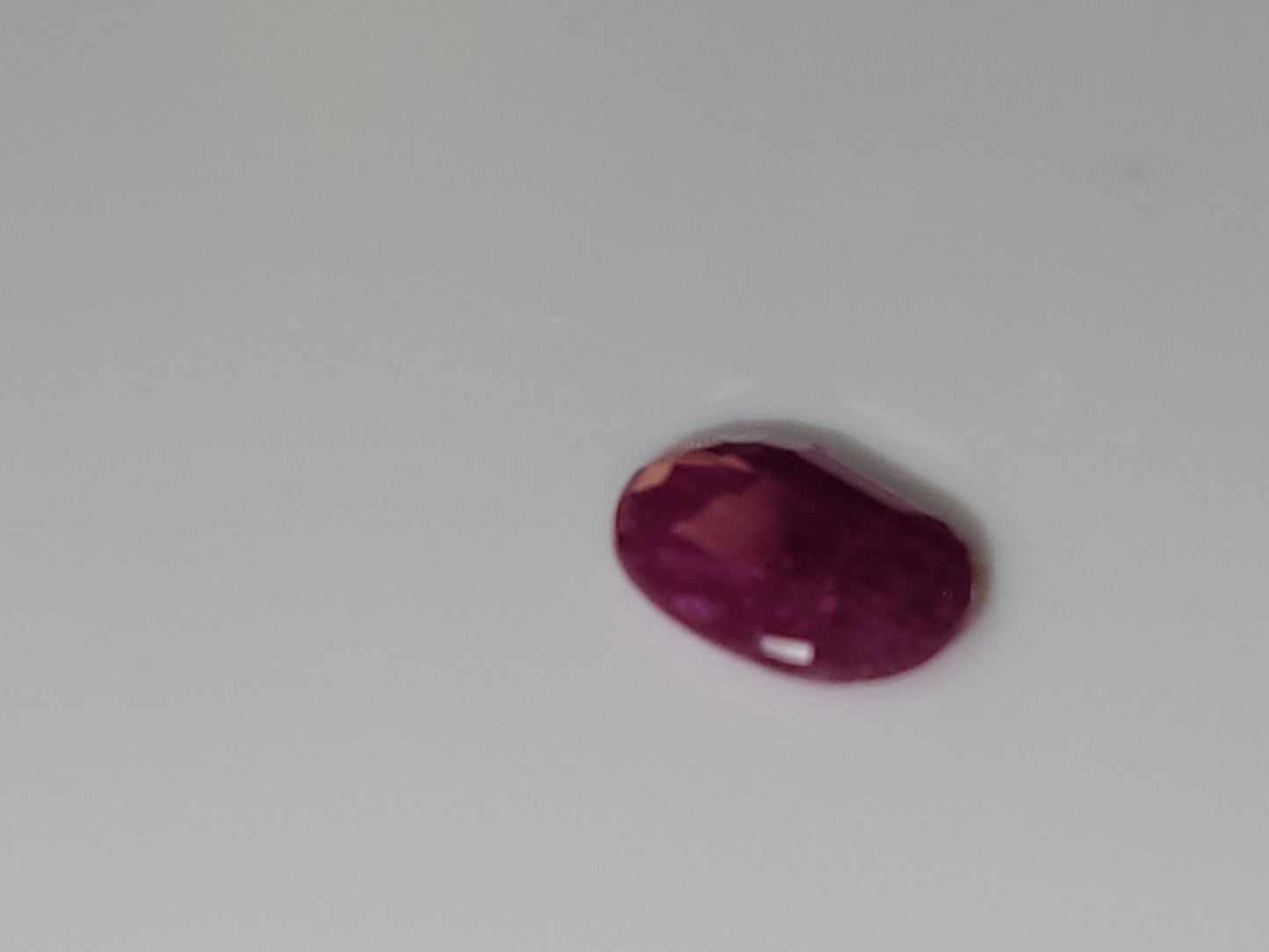 0.695 Ct. Oval-Cut Mozambique Ruby