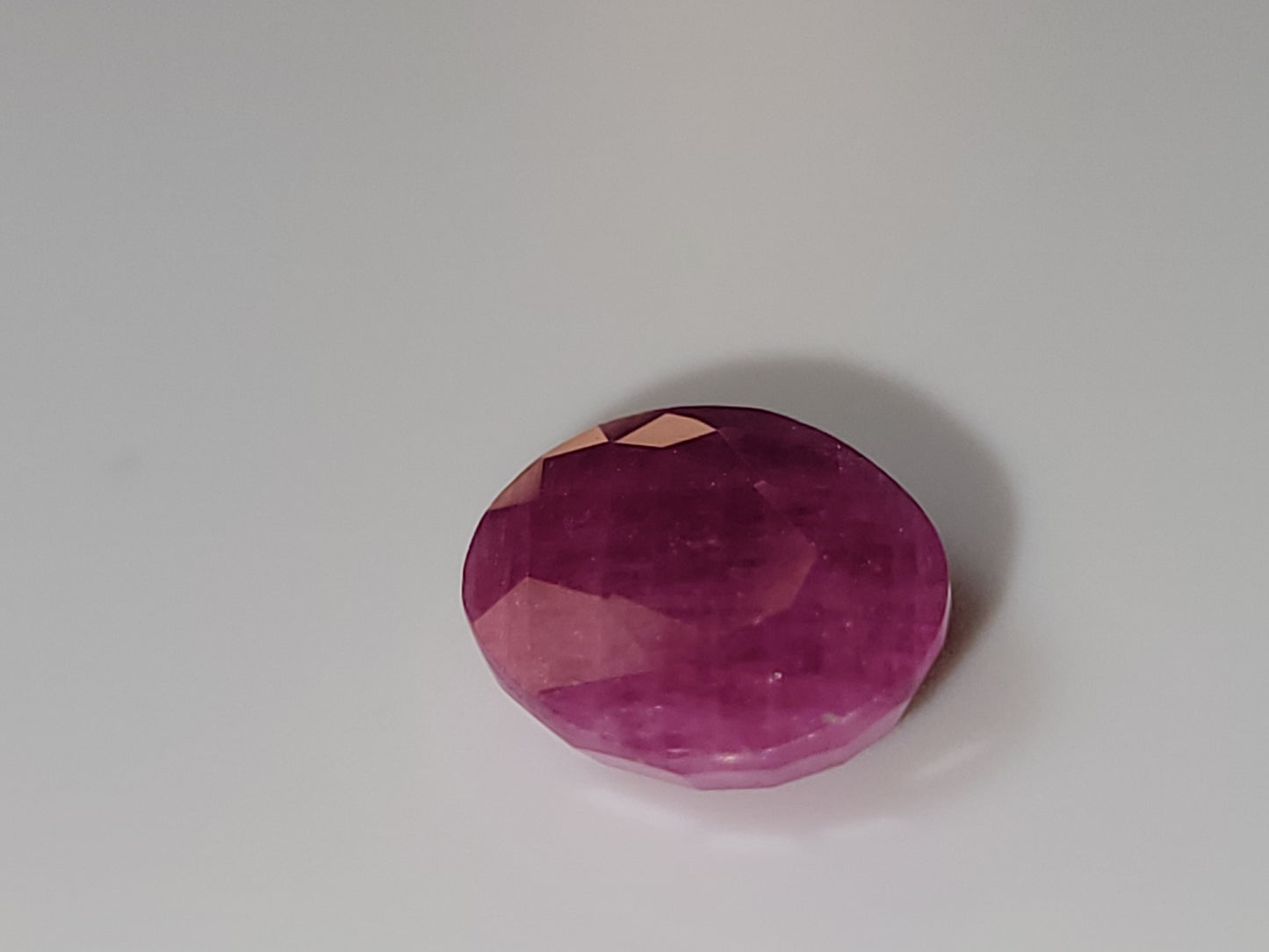 2.965 Ct. Oval-Cut Mozambique Ruby