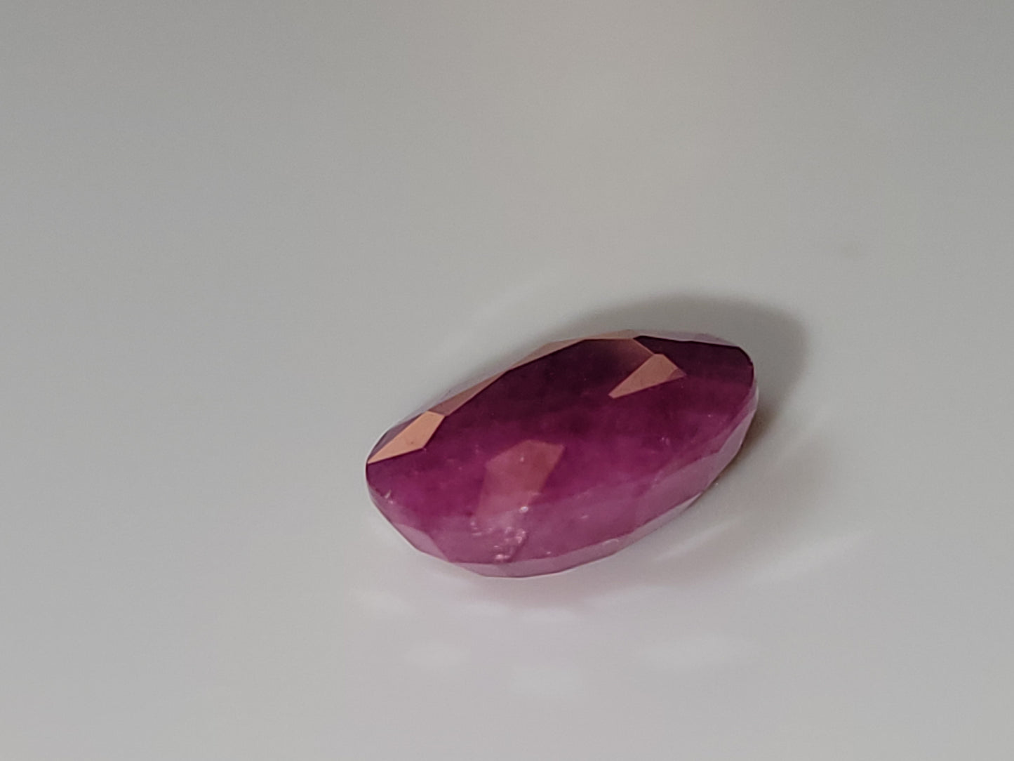 2.965 Ct. Oval-Cut Mozambique Ruby