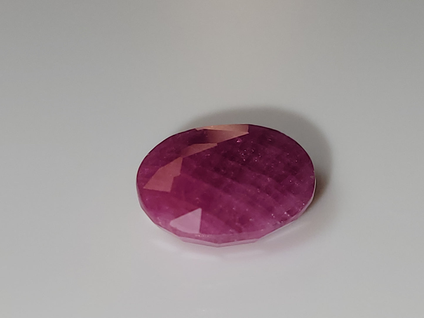 2.965 Ct. Oval-Cut Mozambique Ruby