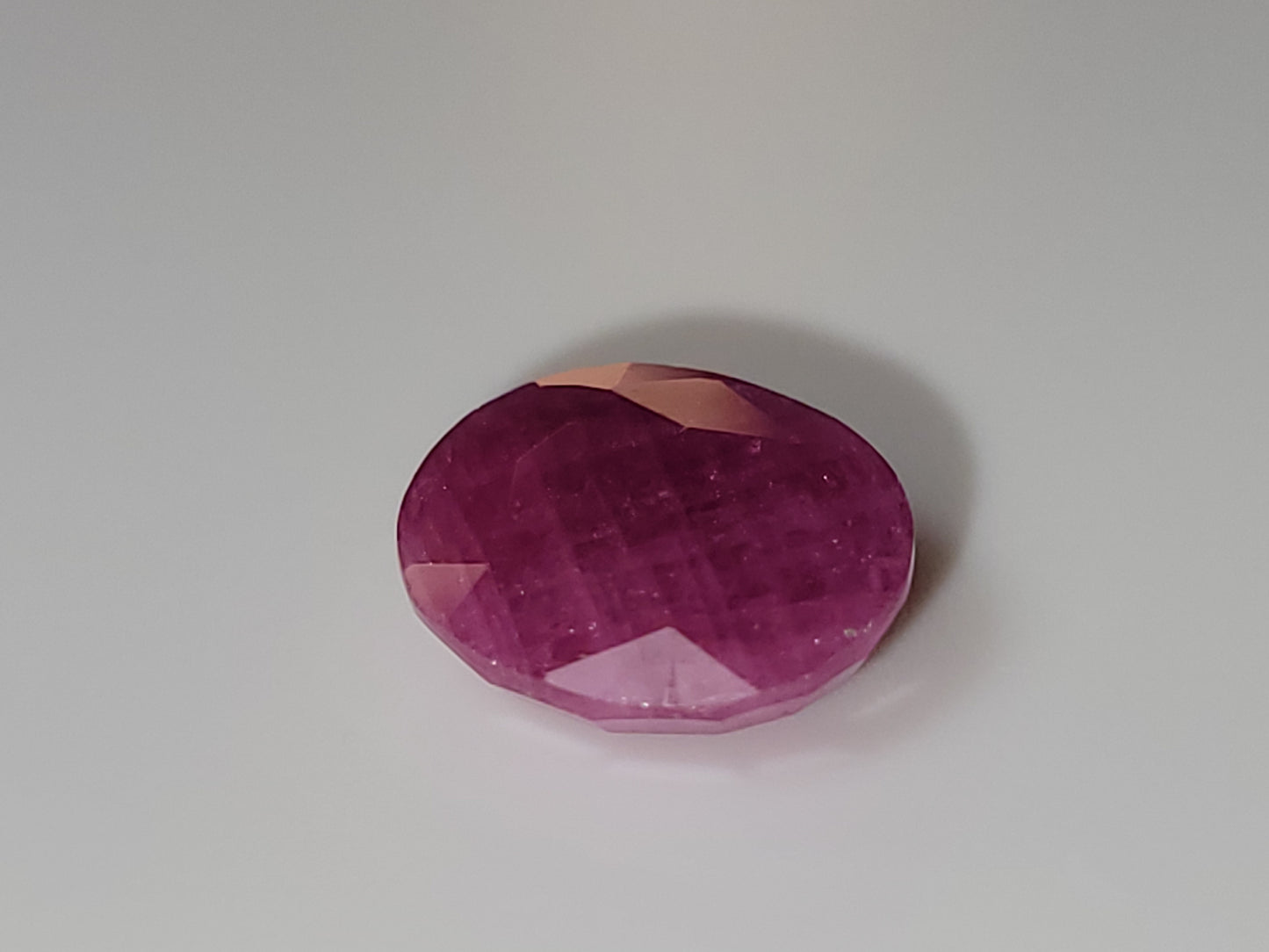 2.965 Ct. Oval-Cut Mozambique Ruby