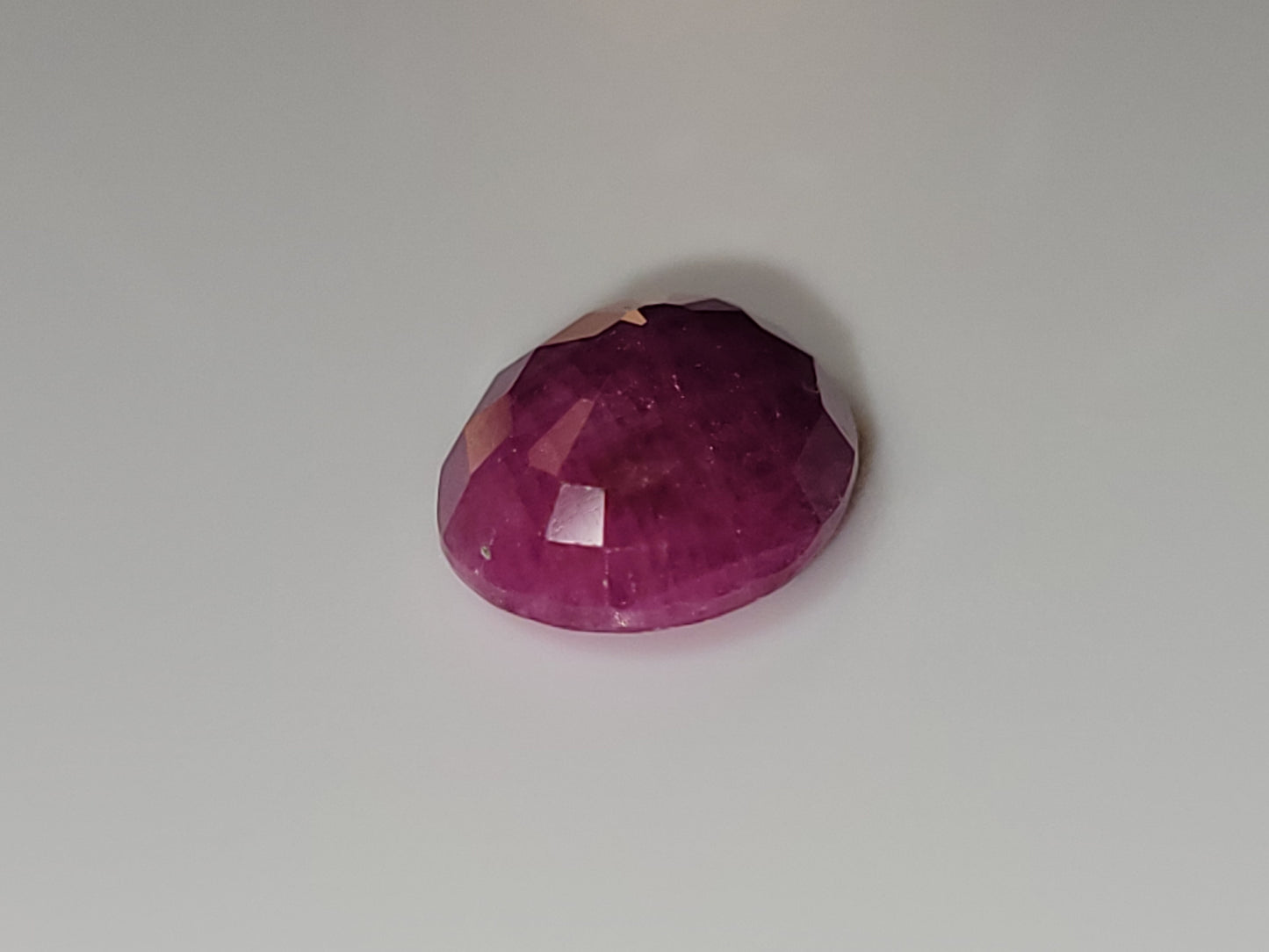 2.965 Ct. Oval-Cut Mozambique Ruby