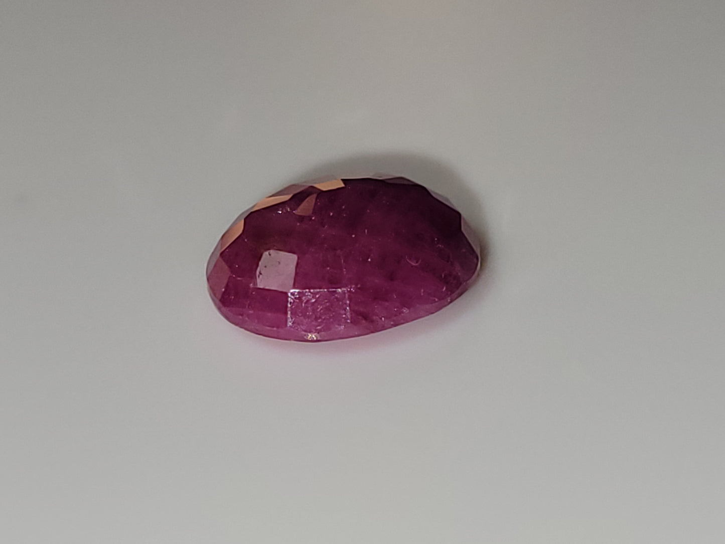 2.965 Ct. Oval-Cut Mozambique Ruby
