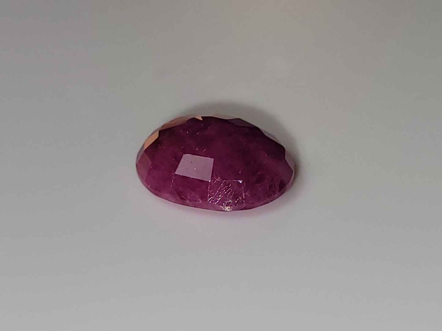 2.965 Ct. Oval-Cut Mozambique Ruby