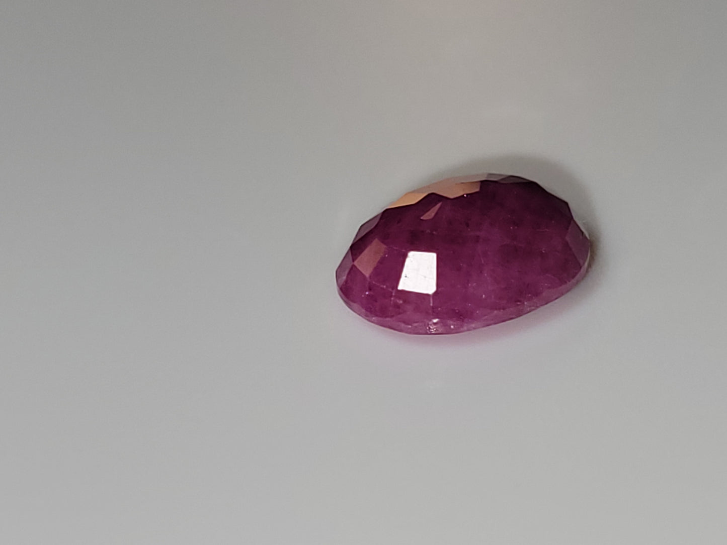 2.965 Ct. Oval-Cut Mozambique Ruby