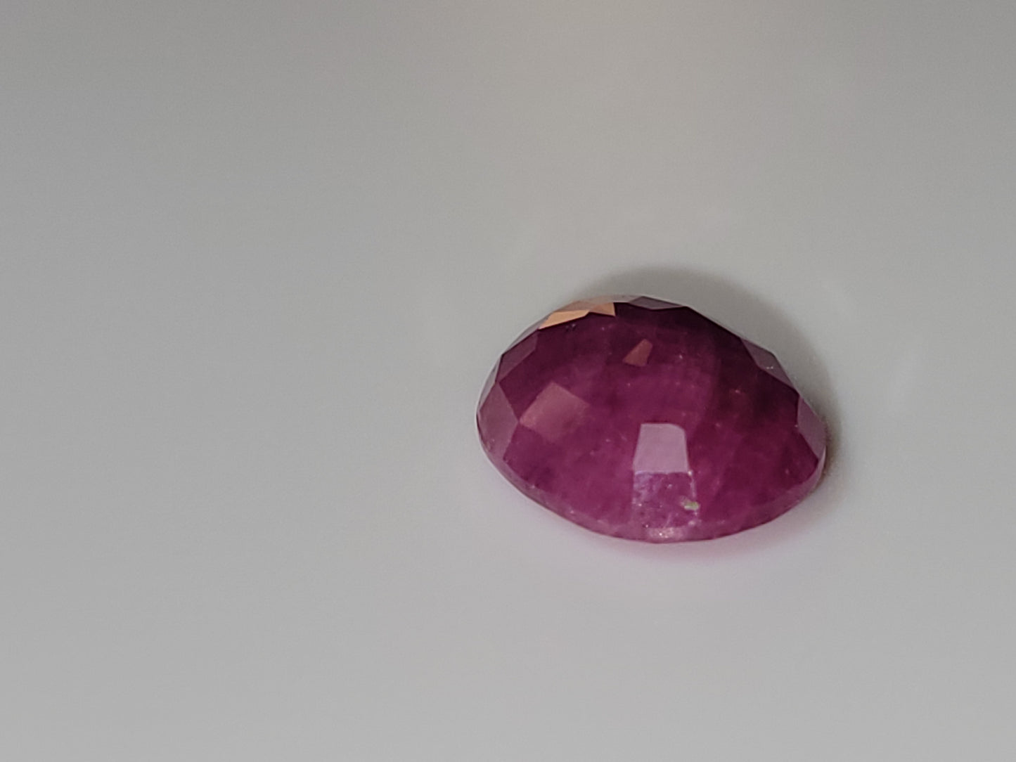 2.965 Ct. Oval-Cut Mozambique Ruby