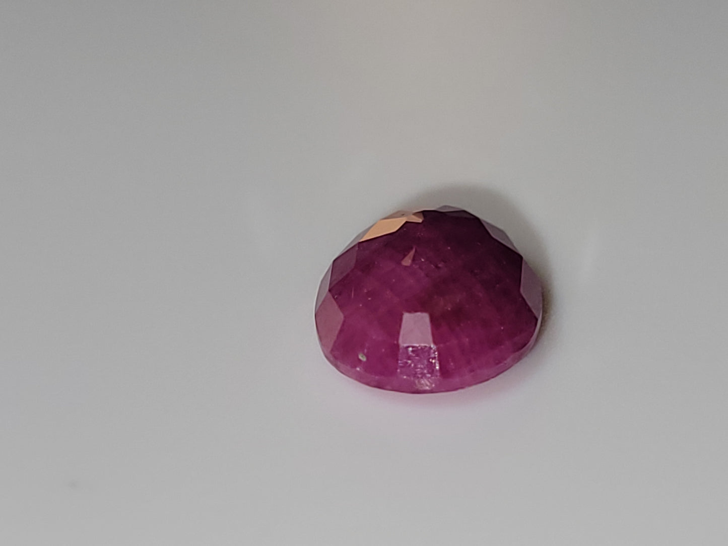 2.965 Ct. Oval-Cut Mozambique Ruby