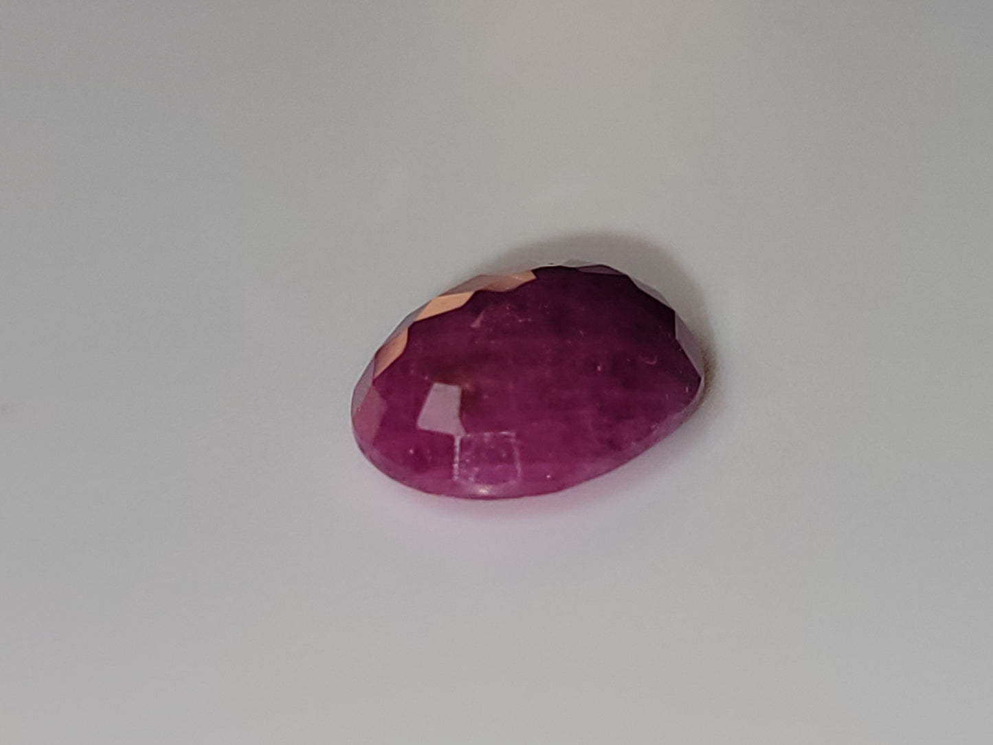 2.965 Ct. Oval-Cut Mozambique Ruby