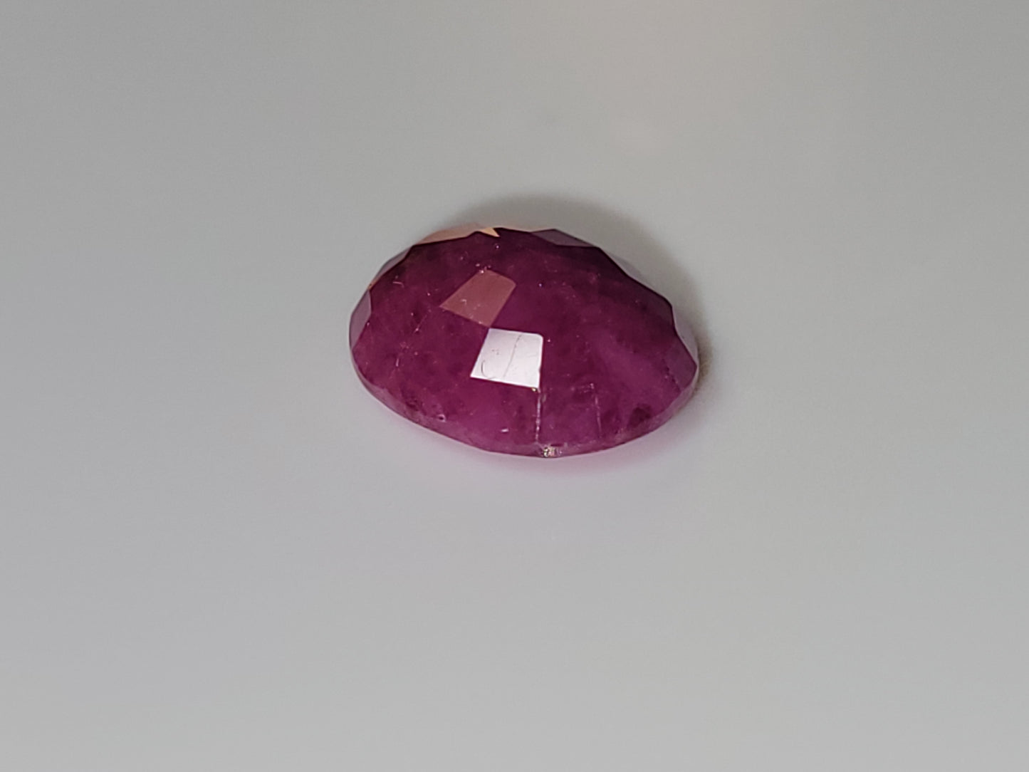 2.965 Ct. Oval-Cut Mozambique Ruby