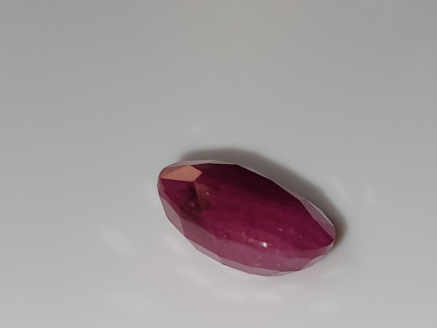 3.50 Ct. Oval-Cut Mozambique Ruby