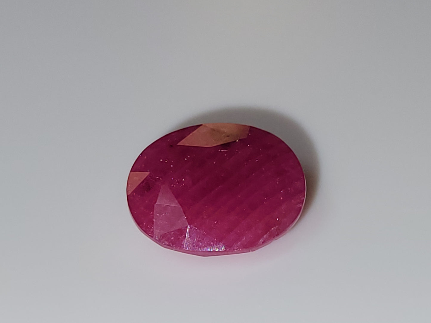 3.50 Ct. Oval-Cut Mozambique Ruby