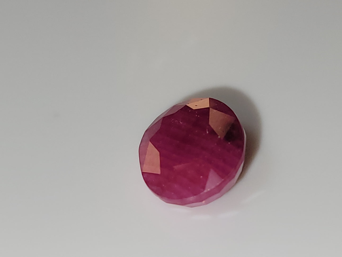 3.50 Ct. Oval-Cut Mozambique Ruby