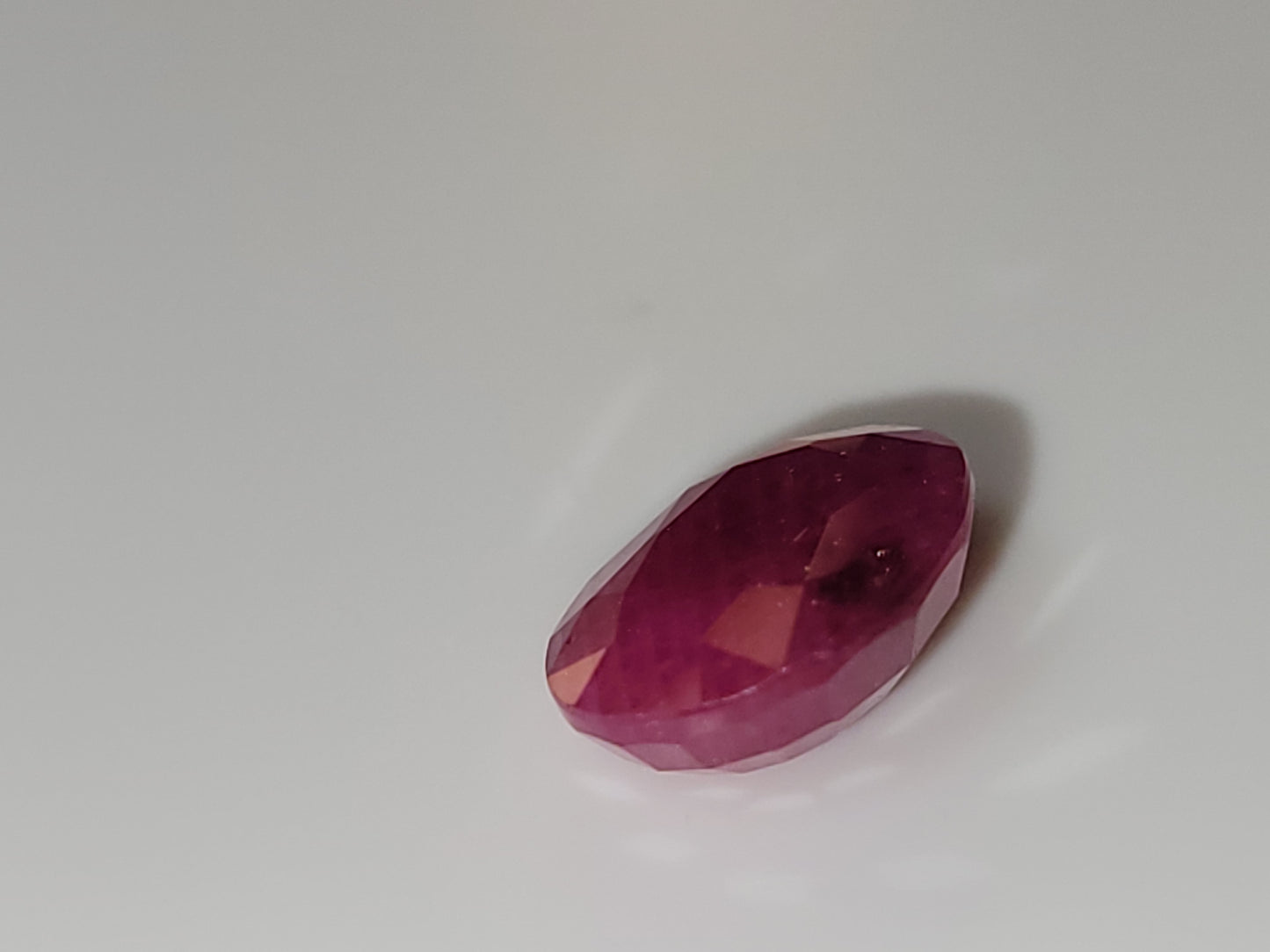 3.50 Ct. Oval-Cut Mozambique Ruby