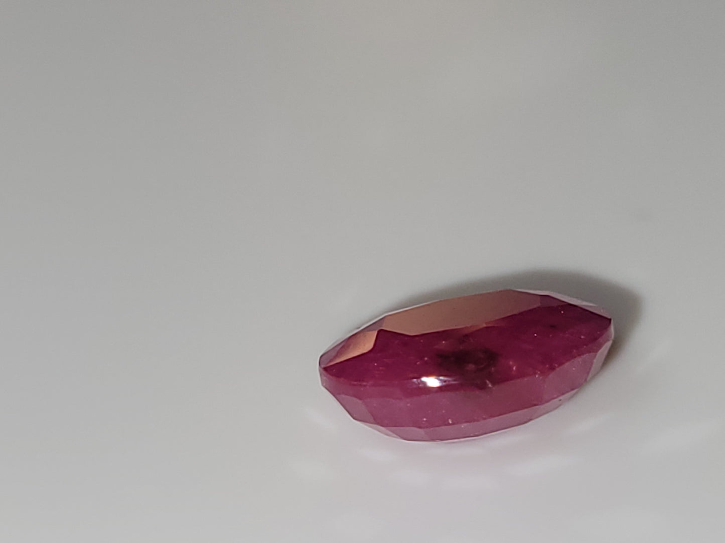 3.50 Ct. Oval-Cut Mozambique Ruby