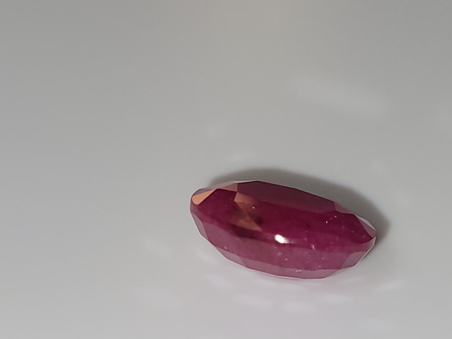 3.50 Ct. Oval-Cut Mozambique Ruby