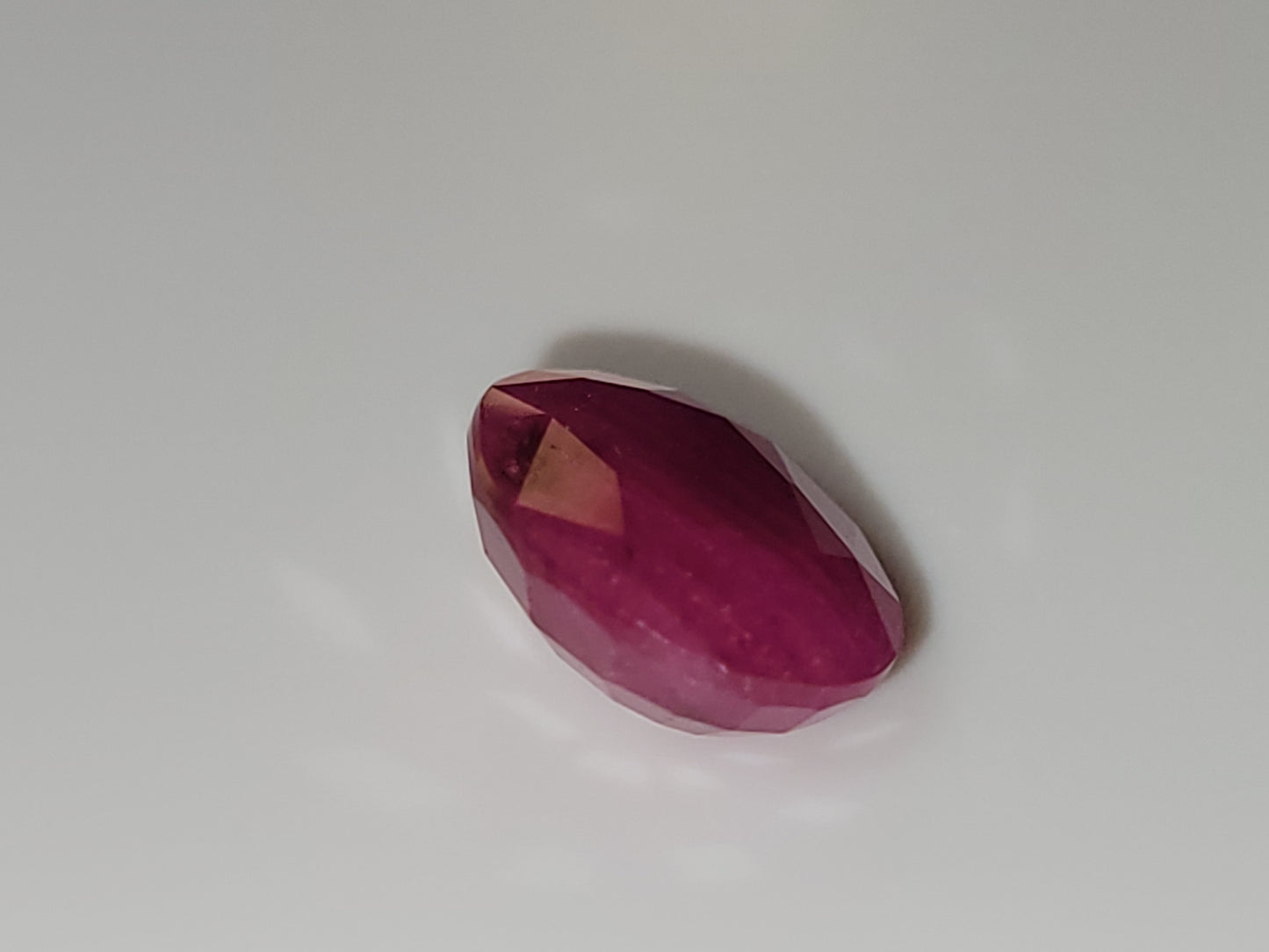3.50 Ct. Oval-Cut Mozambique Ruby