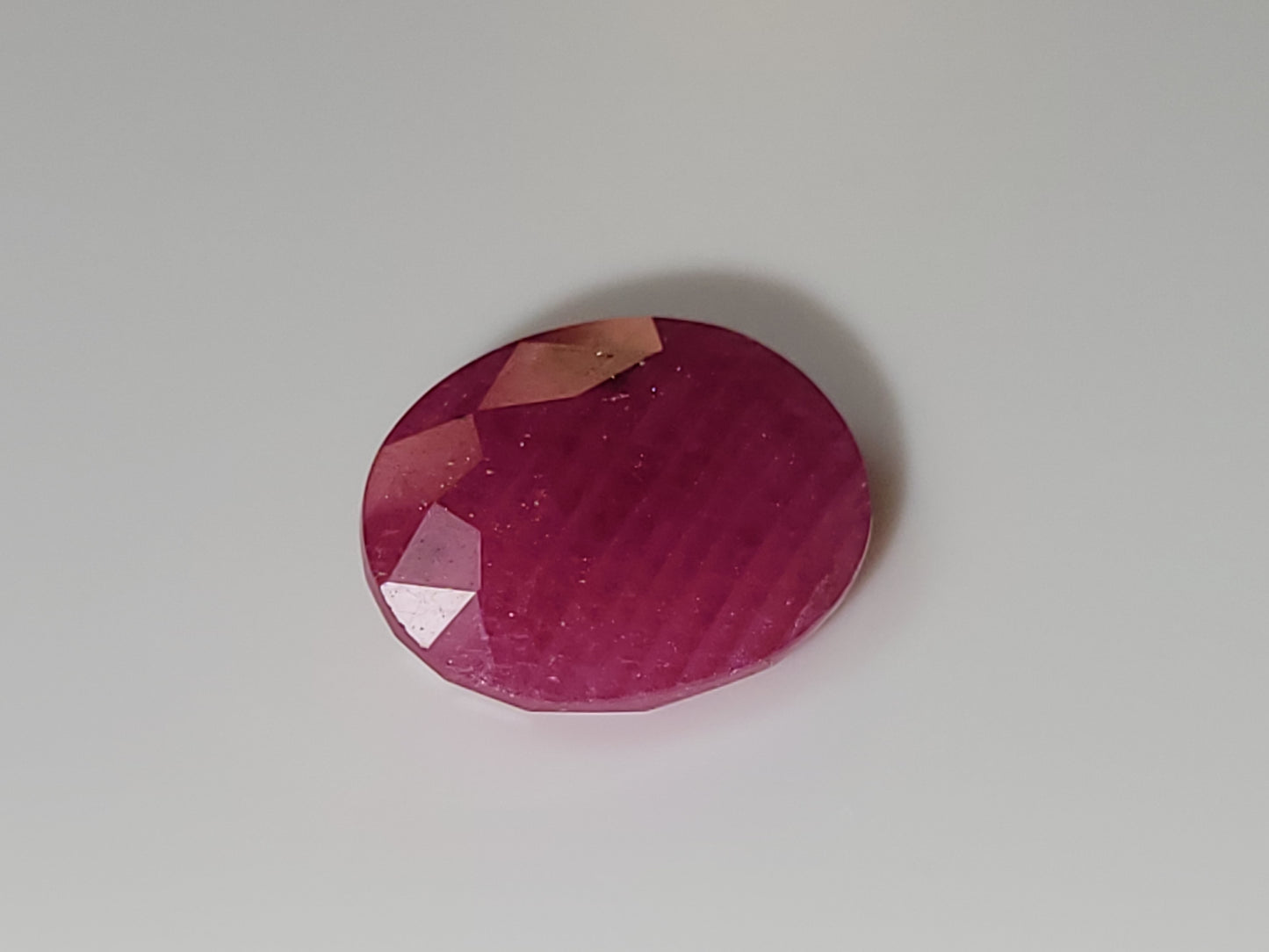 3.50 Ct. Oval-Cut Mozambique Ruby