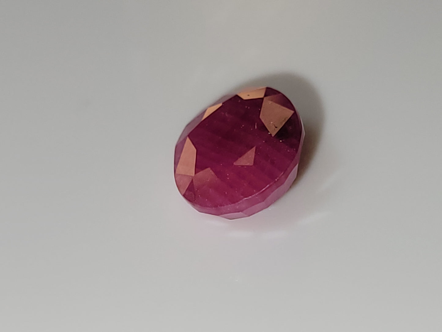 3.50 Ct. Oval-Cut Mozambique Ruby