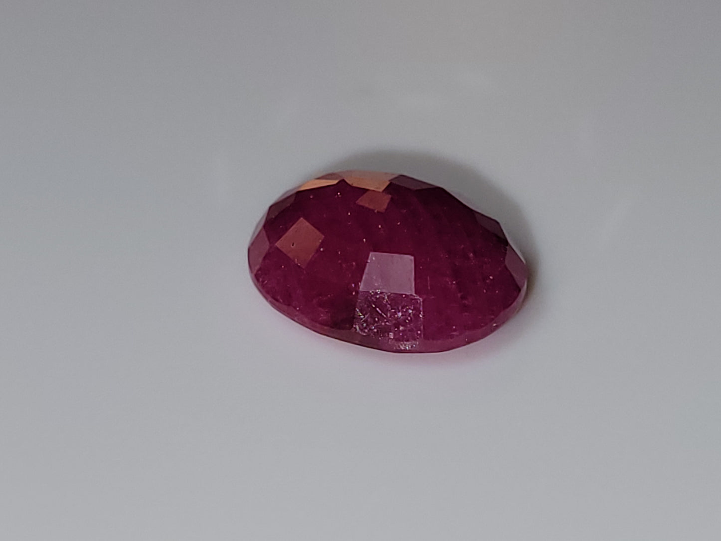 3.50 Ct. Oval-Cut Mozambique Ruby