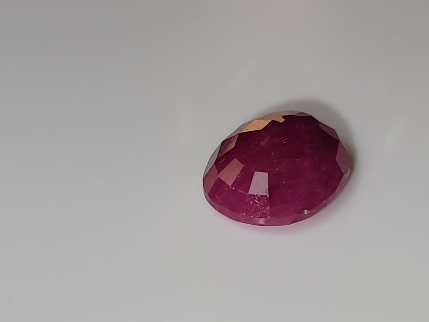 3.50 Ct. Oval-Cut Mozambique Ruby