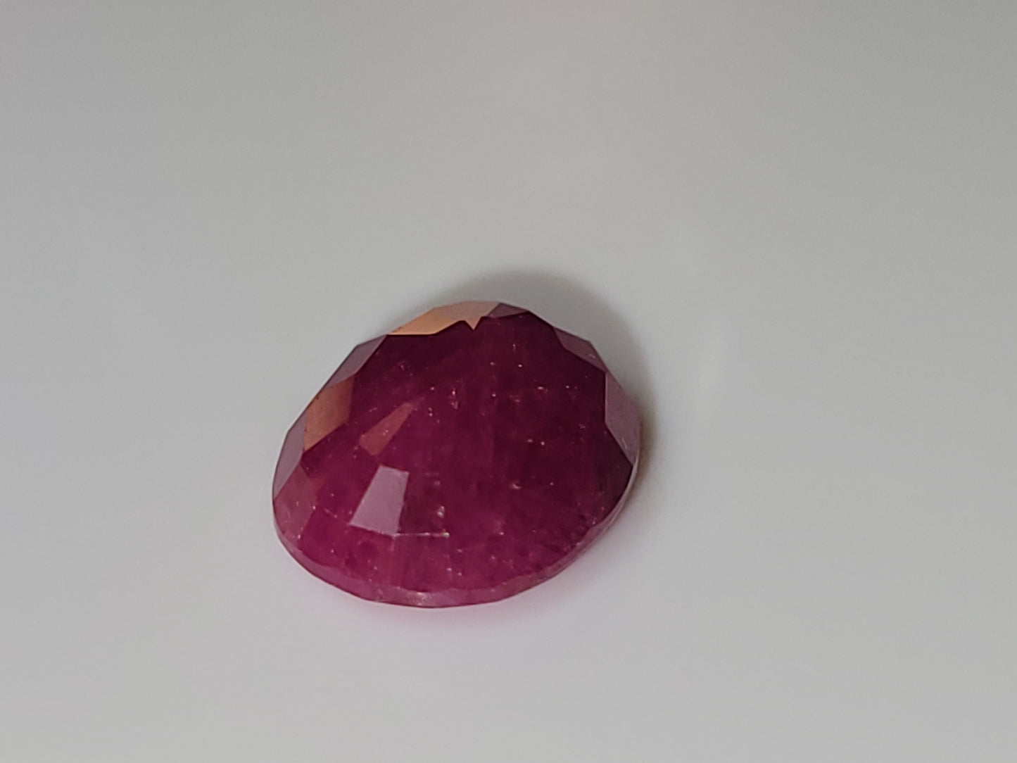3.50 Ct. Oval-Cut Mozambique Ruby