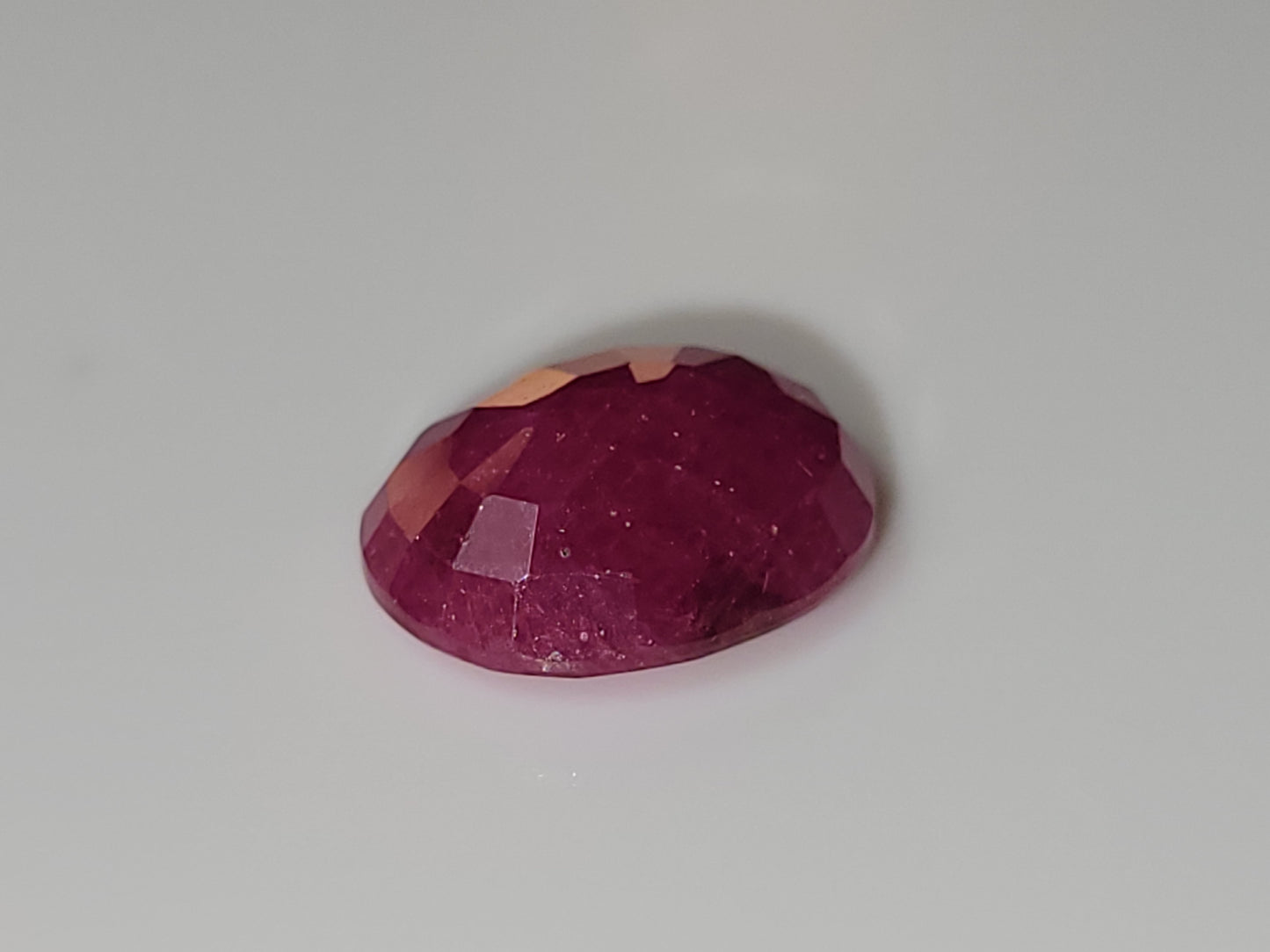 3.50 Ct. Oval-Cut Mozambique Ruby