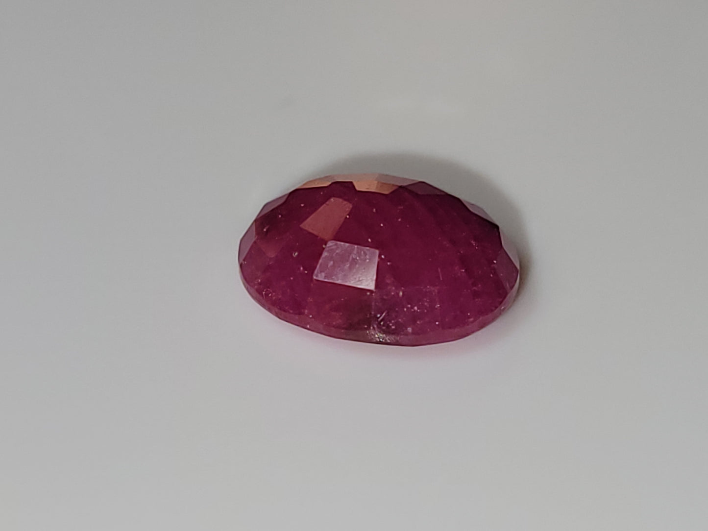 3.50 Ct. Oval-Cut Mozambique Ruby