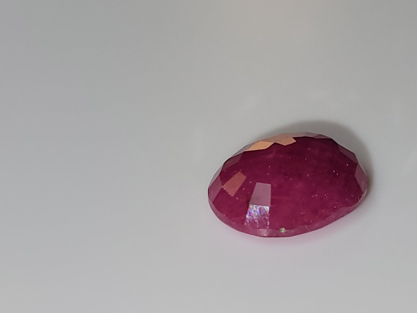 3.50 Ct. Oval-Cut Mozambique Ruby