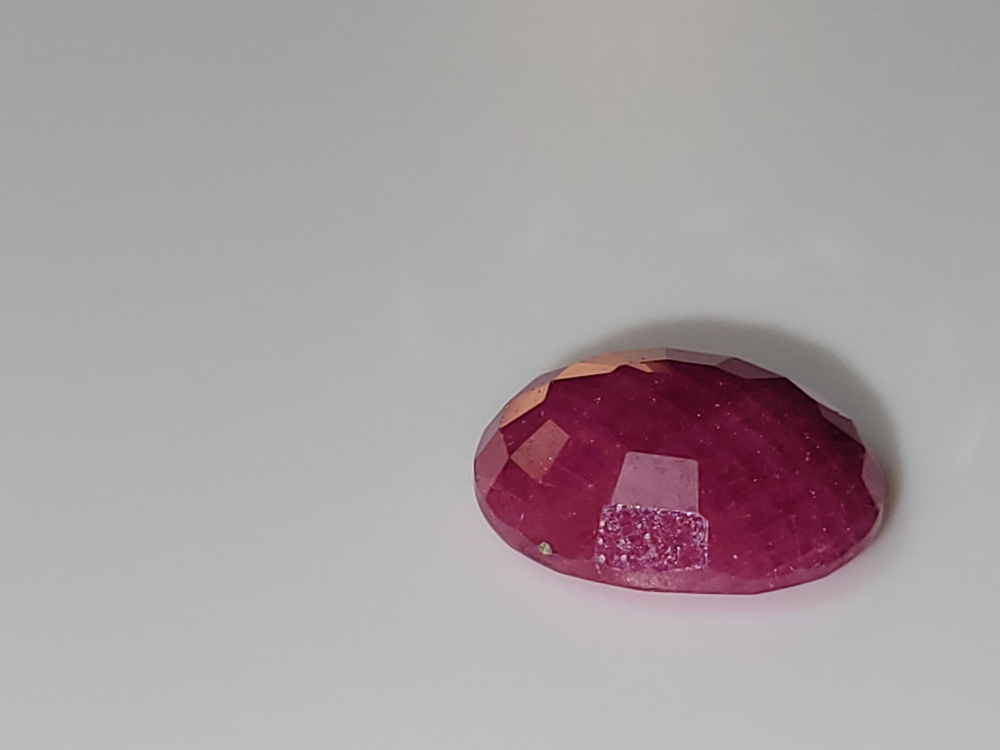 3.50 Ct. Oval-Cut Mozambique Ruby