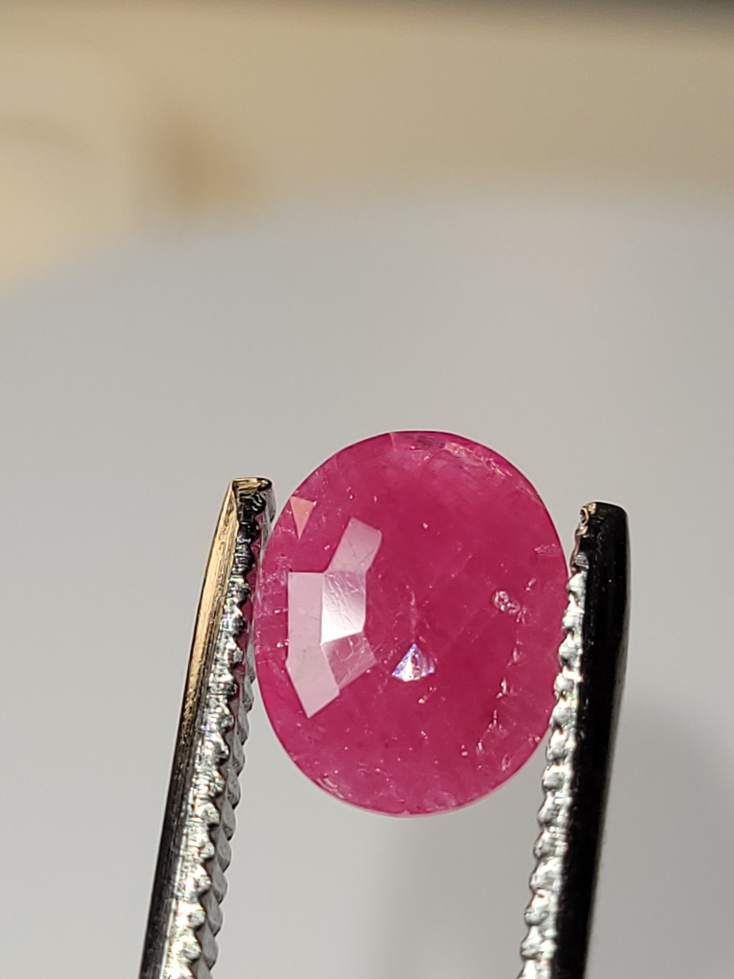 2.50 Ct. Oval-Cut Mozambique Ruby