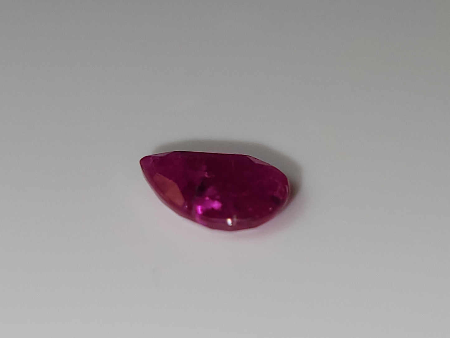 1.00 Ct. Pear-Cut Mozambique Ruby