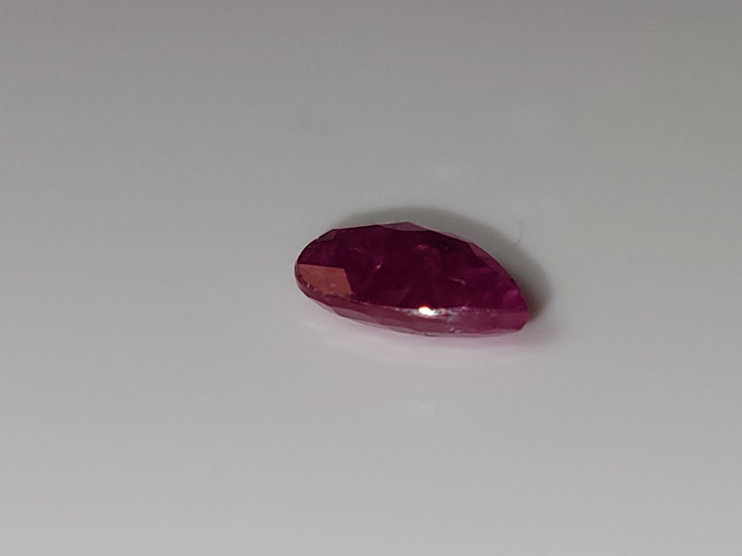 1.00 Ct. Pear-Cut Mozambique Ruby