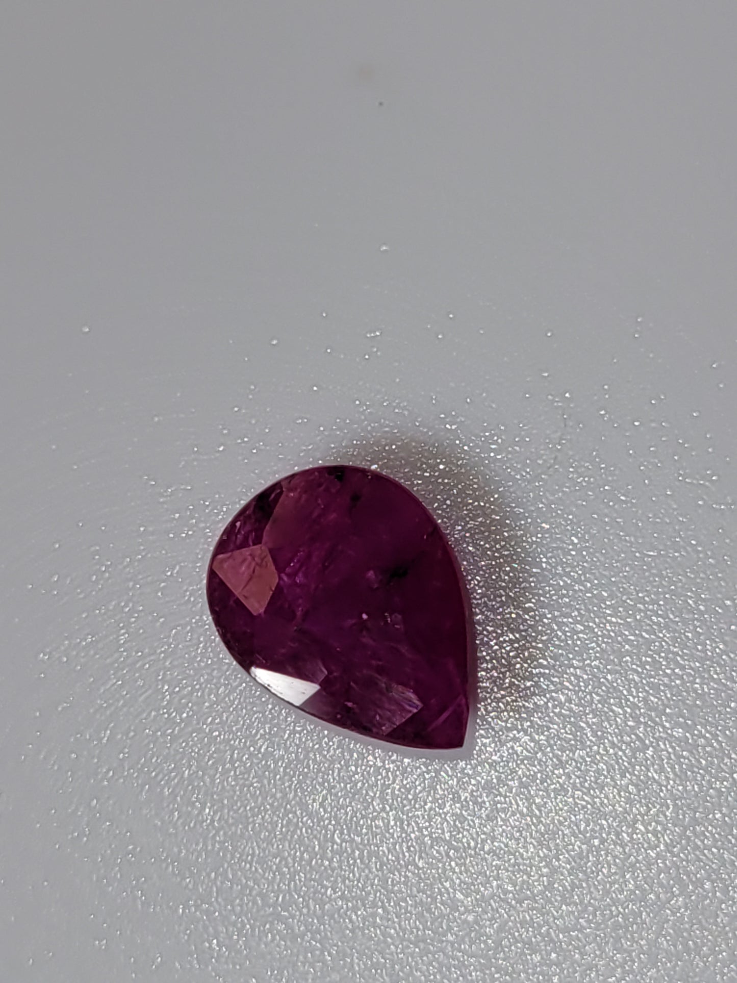 1.00 Ct. Pear-Cut Mozambique Ruby